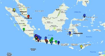 Peta & Lokasi Kampus Program Kuliah Ekstensi Nomor